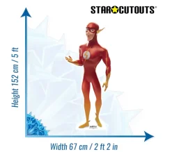 STAR CUTOUTS Anniversaire Et Autres Fêtes^ Figurine En Carton The Flash Dc League - Krypto Et Les Super-Animaux - Hauteur 152 Cm