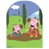STAR CUTOUTS Anniversaire Et Autres Fêtes^ Figurine En Carton Passe Tete Peppa Pig Et Georges H 123 Cm