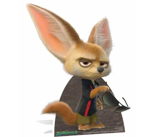 STAR CUTOUTS Anniversaire Et Autres Fêtes^ Figurine En Carton Disney Zootopie Finnick 60 Cm