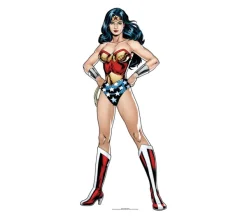 STAR CUTOUTS Anniversaire Et Autres Fêtes^ Figurine En Carton Wonder Woman (Mini Format) - Haut 92 Cm