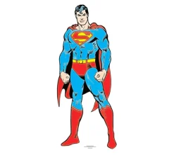 STAR CUTOUTS Anniversaire Et Autres Fêtes^ Figurine En Carton Superman Dc (Mini Format) - Haut 92 Cm