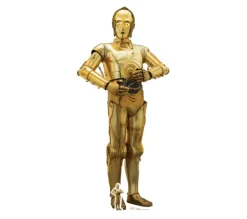 STAR CUTOUTS Anniversaire Et Autres Fêtes^ Figurine En Carton Dro De C3Po Star Wars H 179 Cm