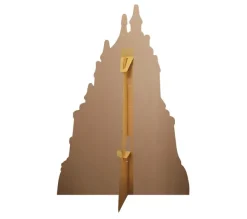 STAR CUTOUTS Anniversaire Et Autres Fêtes^ Figurine En Carton - Disney Ch Teau De Princesses De Noël Hiver - Hauteur 133 Cm