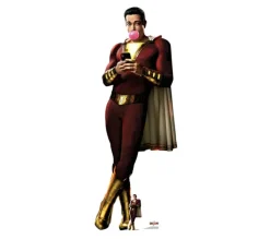 STAR CUTOUTS Anniversaire Et Autres Fêtes^ Figurine En Carton Shazam Bubble Gum Dc Comics H 190 Cm