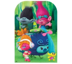 STAR CUTOUTS Anniversaire Et Autres Fêtes^ Figurine En Carton Passe Tete Trolls H 136 Cm
