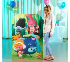 STAR CUTOUTS Anniversaire Et Autres Fêtes^ Figurine En Carton Passe Tete Trolls H 136 Cm