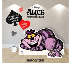 STAR CUTOUTS Anniversaire Et Autres Fêtes^ Figurine En Carton Alice Au Pays Des Merveilles Vintage - Chat Du Cheshire