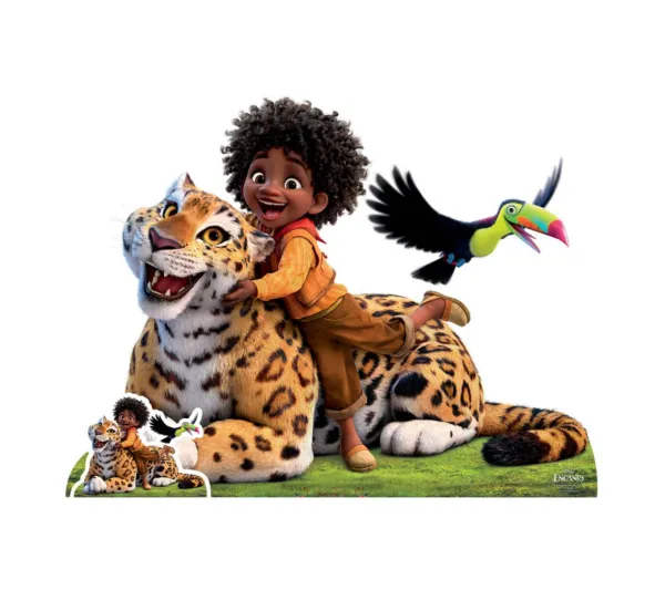 STAR CUTOUTS Anniversaire Et Autres Fêtes^ Figurine En Carton Encanto : Famille Madrigal Antonio - H 92 Cm