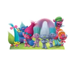 STAR CUTOUTS Anniversaire Et Autres Fêtes^ Figurine En Carton Trolls Groupe H 81 Cm