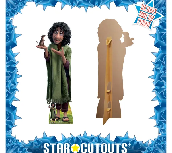 STAR CUTOUTS Anniversaire Et Autres Fêtes^ Figurine En Carton Encanto : Bruno Madgrigal Avec Un Rat Dans La Main - Hauteur 160 Cm
