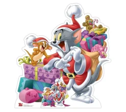 STAR CUTOUTS Anniversaire Et Autres Fêtes^ Figurine En Carton - Noël - Tom Et Jerry - Cadeaux De Noël - Hauteur 93 Cm