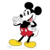 STAR CUTOUTS Anniversaire Et Autres Fêtes^ Figurine En Carton - Disney Mickey Mouse Au Grand Sourire - Hauteur 95 Cm