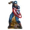 STAR CUTOUTS Anniversaire Et Autres Fêtes^ Figurine En Carton Marvel Comics Captain America Vibranium H 183 Cm