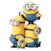 STAR CUTOUTS Anniversaire Et Autres Fêtes^ Figurine En Carton Kevin, Bob Et Stuart - Les Minions 2 : Il Tait Une Fois Gru - Hauteur 131 Cm