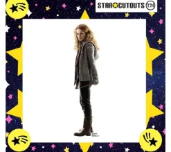 STAR CUTOUTS Anniversaire Et Autres Fêtes^ Figurine En Carton Hermione Granger Avec Baguette Magique En Tenue De Ville Film Harry Potter 92 Cm