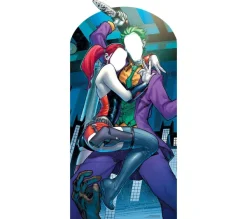 STAR CUTOUTS Anniversaire Et Autres Fêtes^ Figurine En Carton Passe-Tete Harley Quinn Et Le Joker Arme Dc Comics H 192 Cm