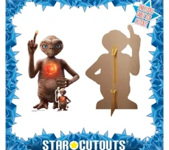 STAR CUTOUTS Anniversaire Et Autres Fêtes^ Figurine En Carton Taille Reelle - E.T L'Extra-Terrestre -Telephone Maison- - Edition 40Eme Annivers