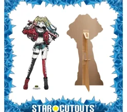 STAR CUTOUTS Anniversaire Et Autres Fêtes^ Figurine En Carton - Harley Quinn - Dc Comics - Hauteur 92 Cm