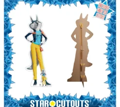 STAR CUTOUTS Anniversaire Et Autres Fêtes^ Figurine En Carton Porsha Crystal Loup - Tous En Scene 2 - Hauteur 173 Cm