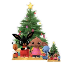 STAR CUTOUTS Anniversaire Et Autres Fêtes^ Figurine En Carton Noël - Bing Et Ses Amis - Hauteur 136 Cm