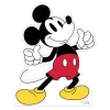 STAR CUTOUTS Anniversaire Et Autres Fêtes^ Figurine En Carton - Disney Mickey Mouse Pouces Vers Le Haut - Hauteur 94 Cm
