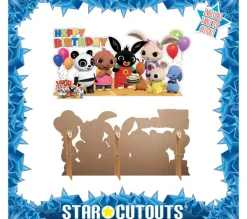 STAR CUTOUTS Anniversaire Et Autres Fêtes^ Figurine En Carton - Bing Et Ses Amis - Fete D'Anniversaire - Hauteur 91 Cm