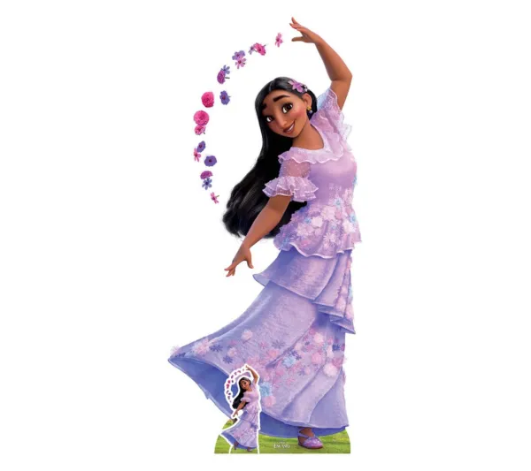 STAR CUTOUTS Anniversaire Et Autres Fêtes^ Figurine En Carton Encanto : La Fantastique Famille Madrigal Isabela - H 185 Cm