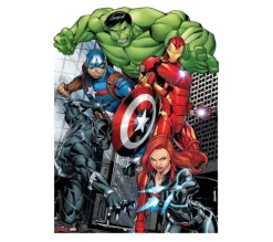 STAR CUTOUTS Anniversaire Et Autres Fêtes^ Figurine En Carton Passe Tete Rassemblement Avengers Marvel H 130 Cm