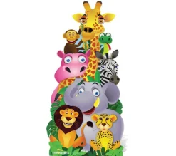 STAR CUTOUTS Anniversaire Et Autres Fêtes^ Figurine En Carton Taille Reelle Dessin Les Animaux De La Jungle