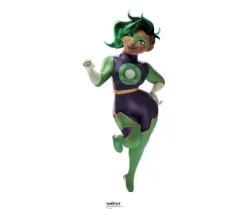 STAR CUTOUTS Anniversaire Et Autres Fêtes^ Figurine En Carton Green Lantern Dc League - Krypto Et Les Super-Animaux - Hauteur 142 Cm