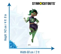 STAR CUTOUTS Anniversaire Et Autres Fêtes^ Figurine En Carton Green Lantern Dc League - Krypto Et Les Super-Animaux - Hauteur 142 Cm