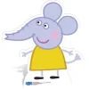 STAR CUTOUTS Anniversaire Et Autres Fêtes^ Figurine En Carton Emilie Elephant Peppa Pig 63 Cm