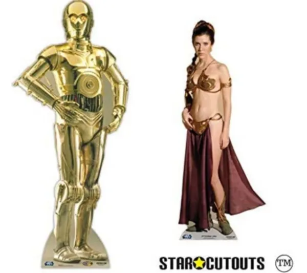 STAR CUTOUTS Anniversaire Et Autres Fêtes^ Figurine En Carton C3Po Star Wars H 197 Cm