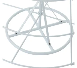 Hot * Statue Déco "Arbre De Noël 8 Niveaux" 188Cm Blanc