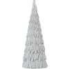 Fashion * Statue Déco "Arbre De Noël" 40Cm Argent