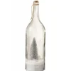Cheap * Statue Déco Led "Bouteille De Noël" 44Cm Transparent Et Argent