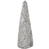 Fashion * Statue Déco "Sapin Enneige" 65Cm Blanc Et Marron