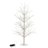Store * Statuette Déco A Led "Arbre Nu Perles" 180Cm Blanc