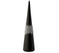 Discount * Statuette Déco "Cone Glace Diamant" 42Cm Noir