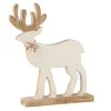 * Sapin Et Accessoire^Statuette Déco "Renne Sur Pied" 41Cm Blanc