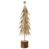 Fashion * Statuette Déco "Sapin De Noël Paillettes" 57Cm Or