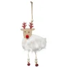 * Guirlande Et Boule De Sapin^Sujet De Noël Renne "Etoile" 18Cm Blanc