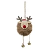* Guirlande Et Boule De Sapin^Sujet De Noël Renne "Glace" 13Cm Marron