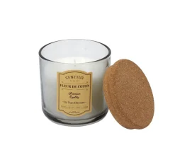 Outlet THE HOME Déco FACTORY Bougies Avec Bouchons En Liege Apothicaires 10 Cm (Lot De 3)