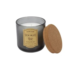 Outlet THE HOME Déco FACTORY Bougies Avec Bouchons En Liege Apothicaires 10 Cm (Lot De 3)