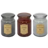 Fashion THE HOME Déco FACTORY Bougie Parfumee En Pot Apothicaire (Lot De 3)