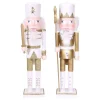 Online THE HOME Déco FACTORY Set De 2 Figurines En Bois Casse Noisettes 35,5 Cm