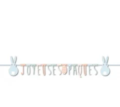 TIM & PUCE Anniversaire Et Autres Fêtes^ Guirlande Lettres Joyeuses Paques