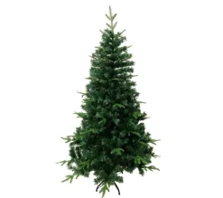 TOILINUX Sapin Et Accessoire^ Sapin De Noël Artificiel - 850 Branches Paisses - Modele Tallinn - H. 210 Cm - Vert