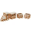 Hot * Train Déco "Pain D'Epice" 50Cm Marron